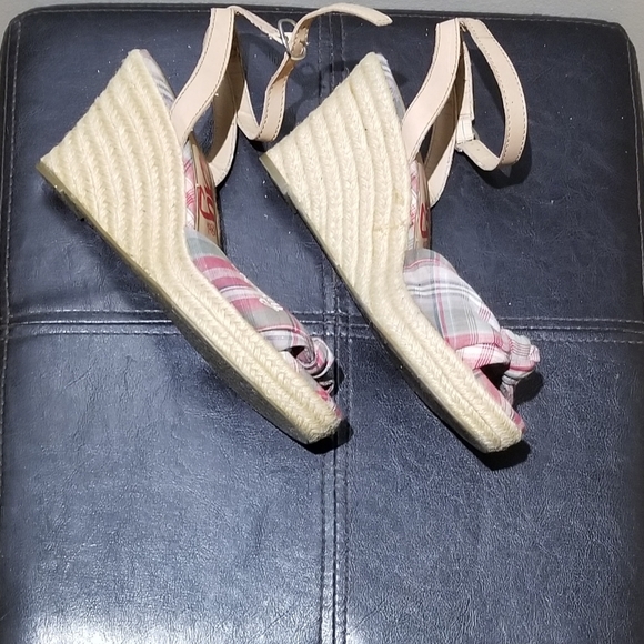 REPLAY Wedge Peep-toe Sandals (Size 9) - Picture 3 of 12